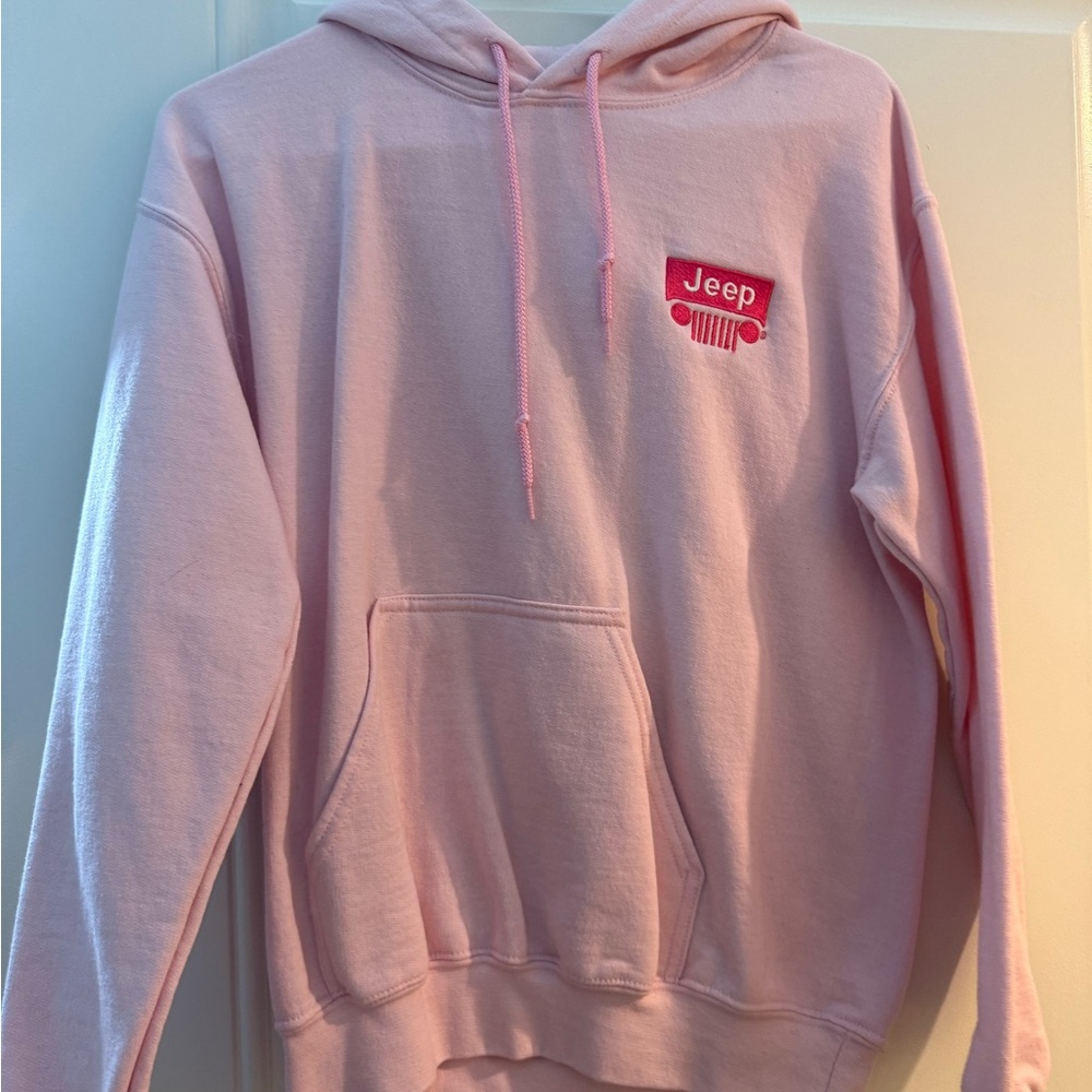 Dealership bought Cutest cozy pink Jeep hoodie